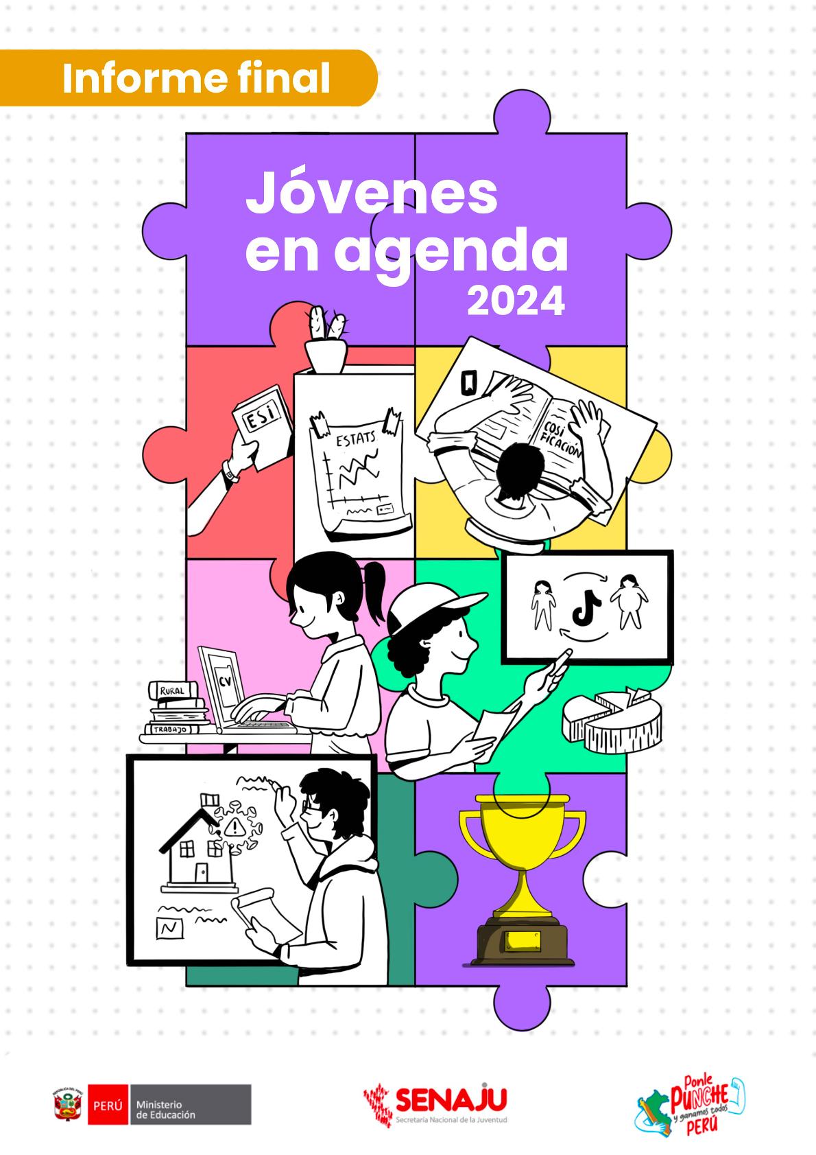 Portada de Informe final del Concurso de Investigaci&oacute;n &ldquo;J&oacute;venes en Agenda&rdquo; &ndash; Edici&oacute;n 2024