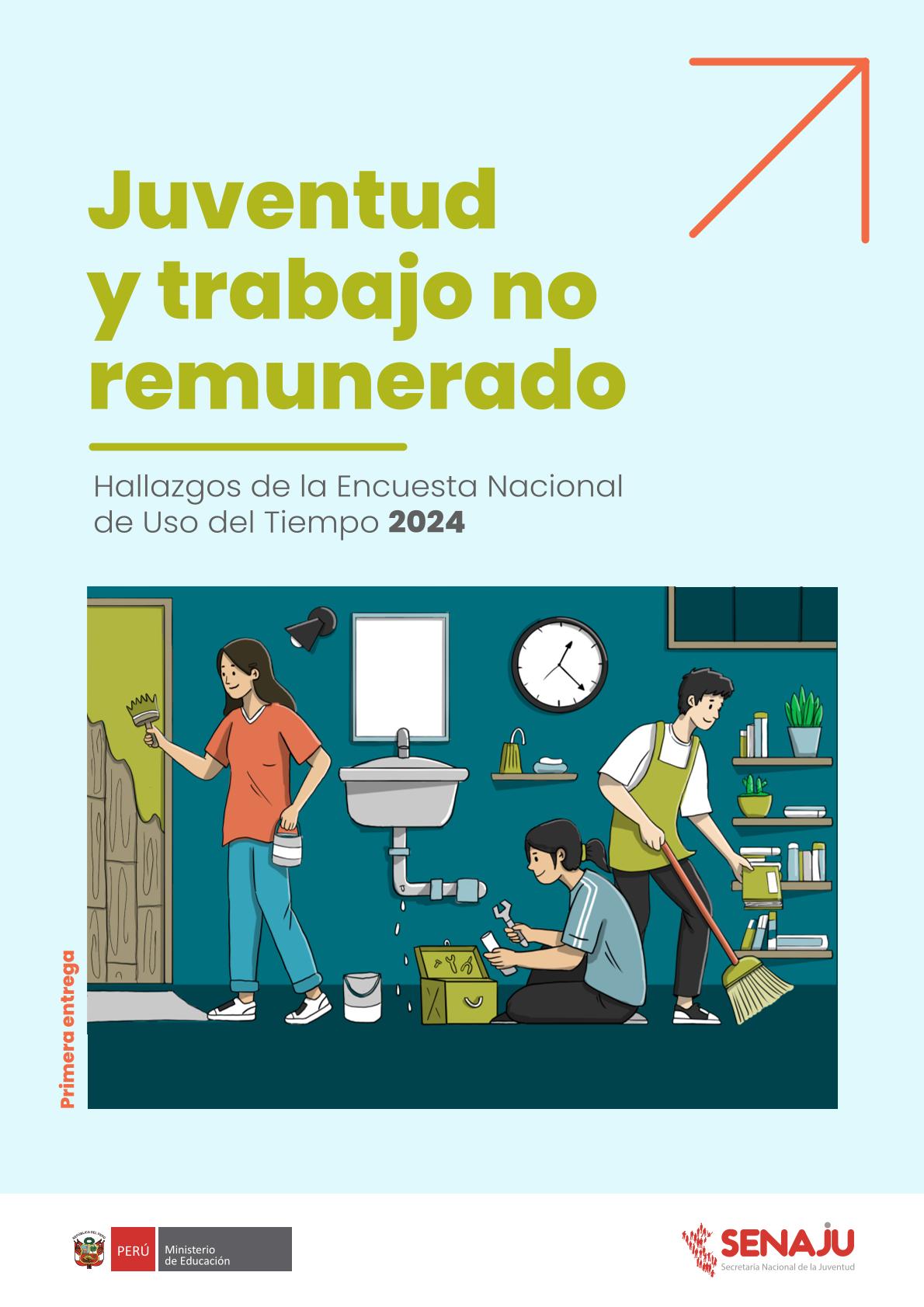 Portada de Juventud y trabajo no remunerado 2024
