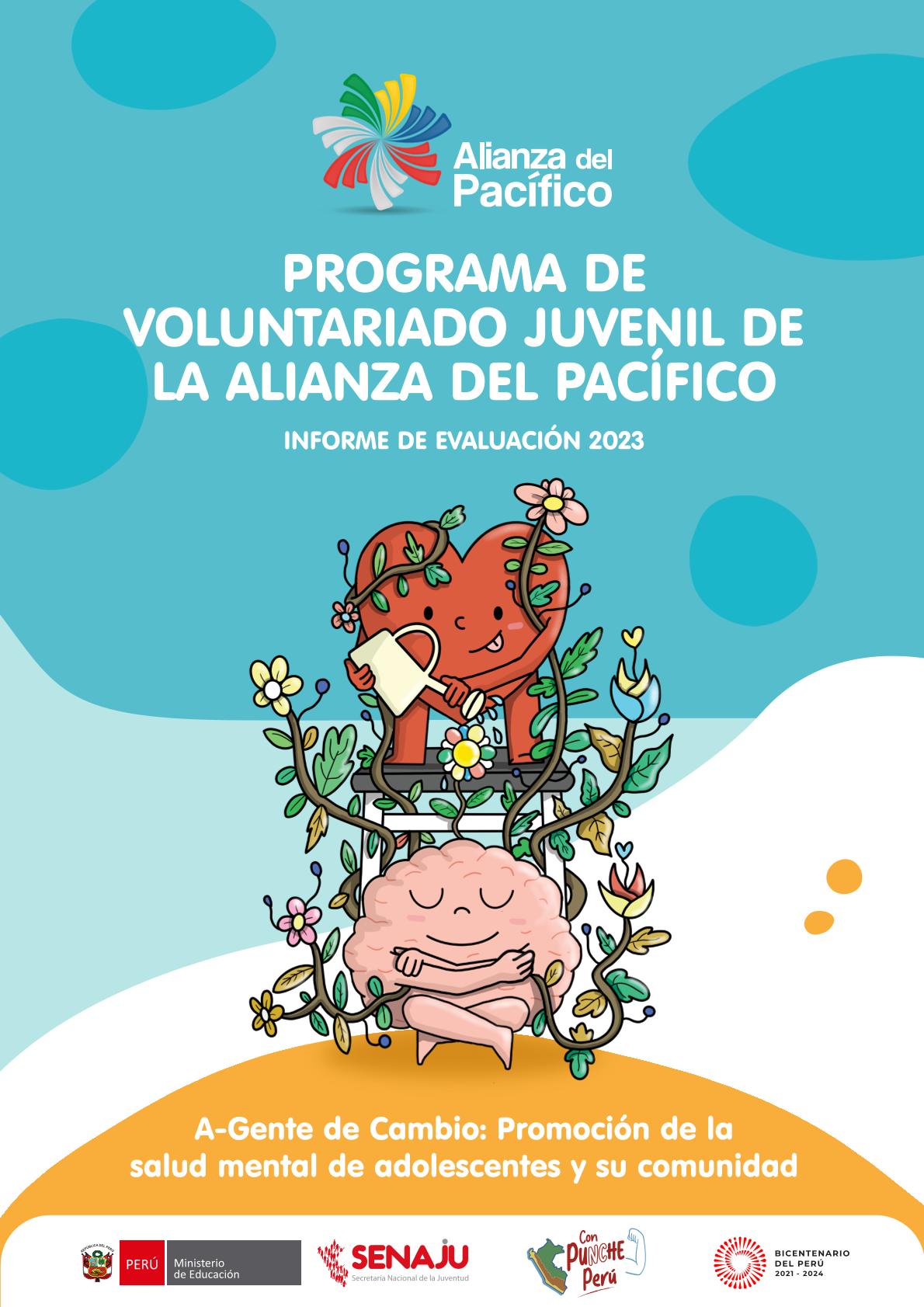 Portada de Programa de voluntariado juvenil de la alianza del pac&iacute;fico: Informe de evaluaci&oacute;n 2023